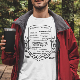 Koszulka „Zasady polowania”  